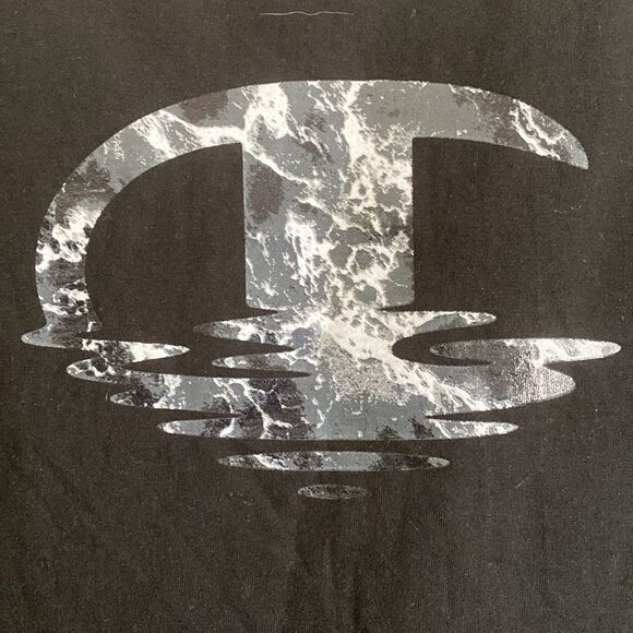 CHAMPION Men’s Classic Graphic Camo Center C Black T Shirt Size S NWT - Picture 2 of 5